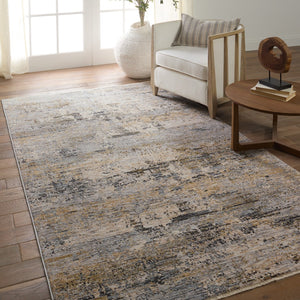 Jaipur Living Celeste Elyana Modern Machine Made Indoor Rug Gray 10'x14'