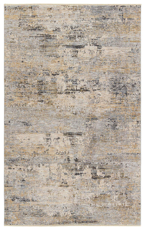 Jaipur Living Jaipur Living Elyana Vintage Abstract Polyester Runner Rug with High Low Carved Pile 8' x 10' RUG155144