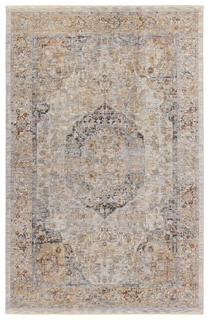 Jaipur Living Jaipur Living Jeeda Distressed Medallion Polyester Runner Rug for Hallways Entryways 10' x 14' RUG155152