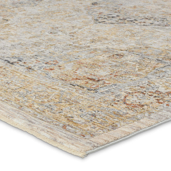Jaipur Living Jaipur Living Jeeda Distressed Medallion Polyester Runner Rug for Hallways Entryways 10' x 14' RUG155152