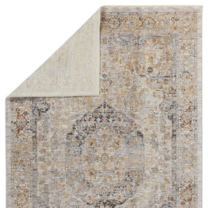 Jaipur Living Jaipur Living Jeeda Distressed Medallion Polyester Runner Rug for Hallways Entryways 10' x 14' RUG155152
