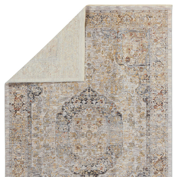 Jaipur Living Jaipur Living Jeeda Distressed Medallion Polyester Runner Rug for Hallways Entryways 10' x 14' RUG155152