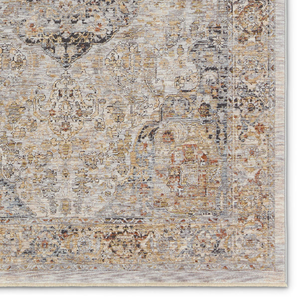 Jaipur Living Jaipur Living Jeeda Distressed Medallion Polyester Runner Rug for Hallways Entryways 10' x 14' RUG155152
