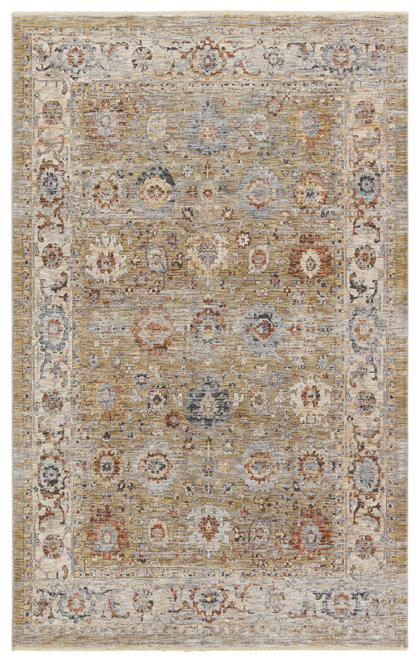 Jaipur Living Jaipur Living Enya Distressed Floral Polyester Runner Rug for Hallways and Entryways 3' x 10' RUG155159