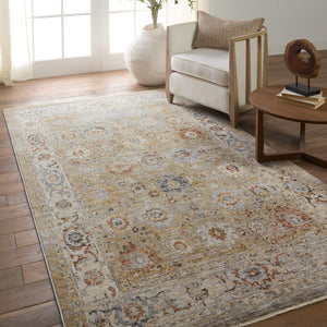 Jaipur Living Jaipur Living Enya Distressed Floral Polyester Runner Rug for Hallways and Entryways 3' x 10' RUG155159