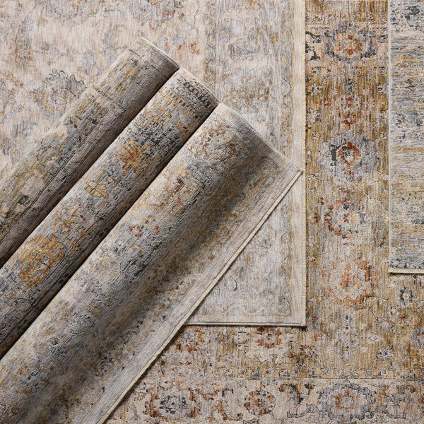 Jaipur Living Jaipur Living Enya Distressed Floral Polyester Runner Rug for Hallways and Entryways 3' x 10' RUG155159