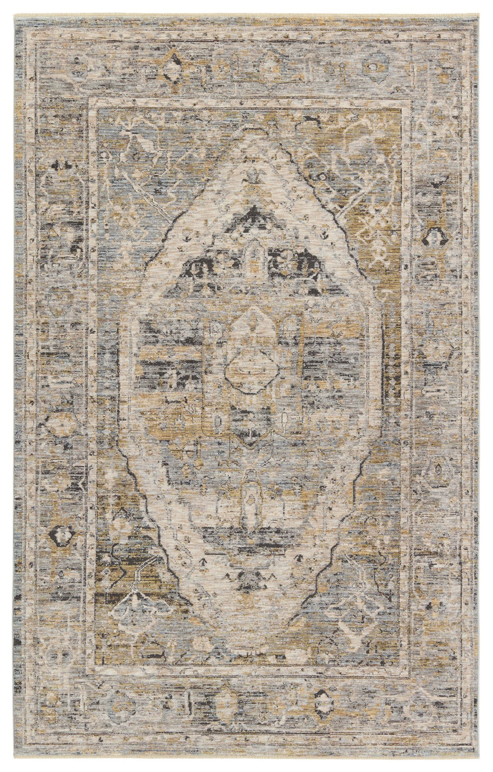 Jaipur Living Celeste Jamila Updated Traditional Traditional Machine Made Indoor Rug Blue 10'x14'