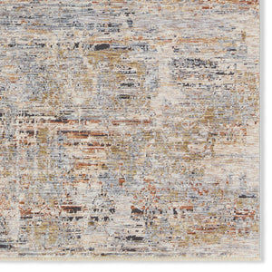 Jaipur Living Jaipur Living Kingsley Distressed Abstract Polyester Runner Rug for Hallway or Entryway 10' x 14' RUG155176