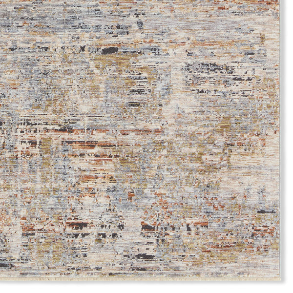 Jaipur Living Jaipur Living Kingsley Distressed Abstract Polyester Runner Rug for Hallway or Entryway 10' x 14' RUG155176
