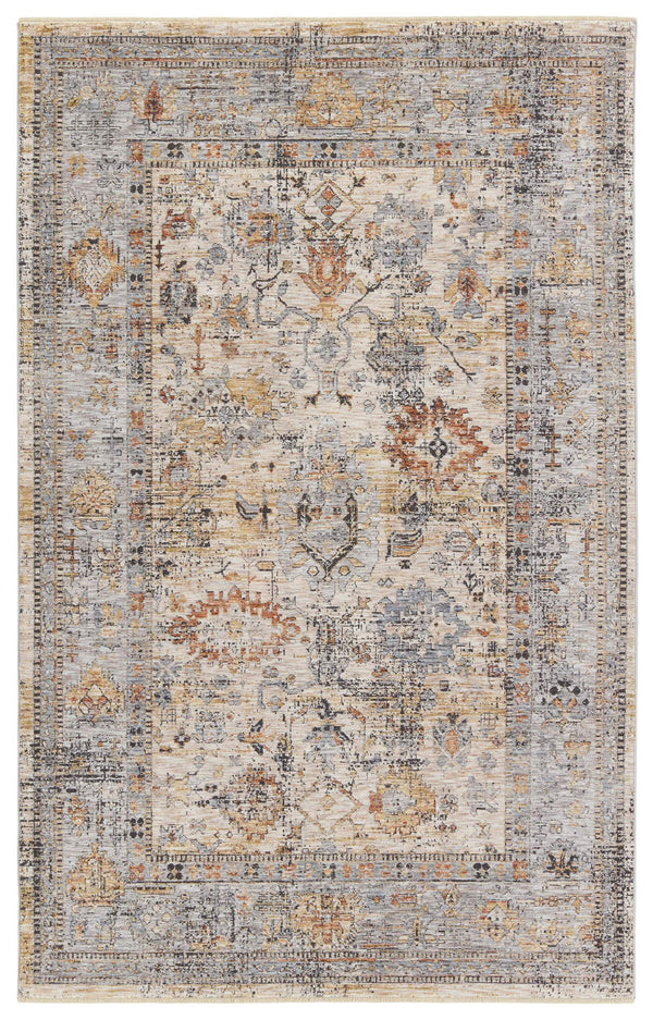 Jaipur Living Jaipur Living Celeste Madison Distressed Floral Polyester Runner Rug Hallway Accent 3' x 10' RUG155177