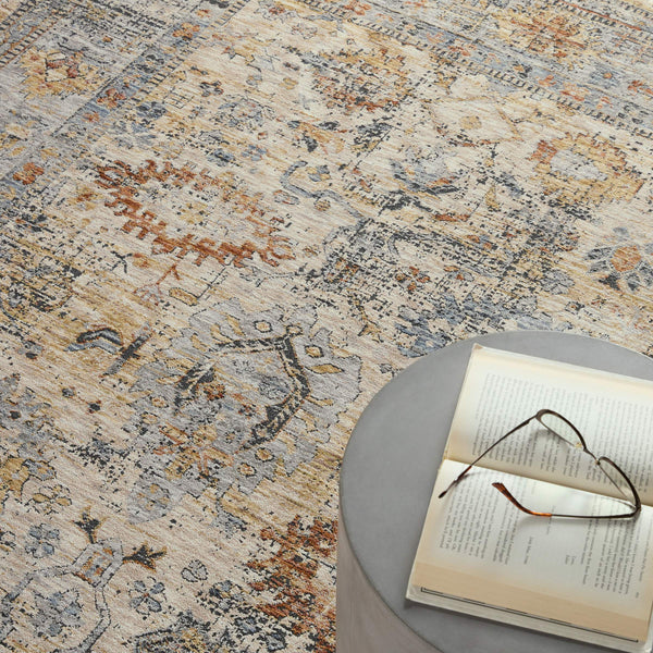Jaipur Living Jaipur Living Celeste Madison Distressed Floral Polyester Runner Rug Hallway Accent 3' x 10' RUG155177