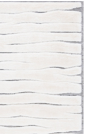 Safavieh Celebrity Modern Ivory Grey Area Rug — Low-Profile 7/8" Pile, Durable Power-Loomed Polyester Blend 9'-0" x 12'-0" CEL800F-9