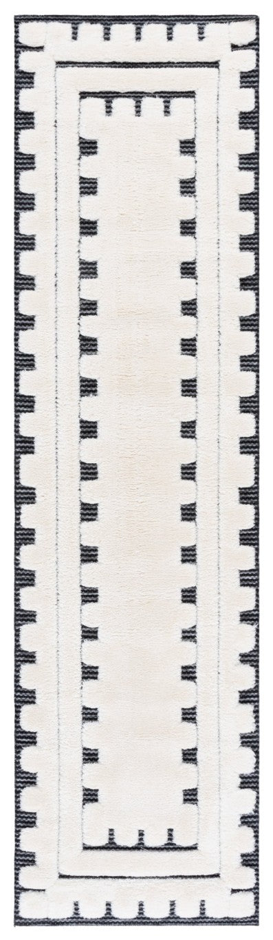 Safavieh Celebrity Power Loomed Turkish Runner Rug for Hallways in a Bold Graphic Style 2'-2" x 8'-0" CEL802H-28