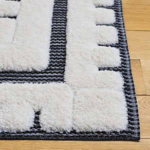 Safavieh Celebrity Power Loomed Turkish Runner Rug for Hallways in a Bold Graphic Style 8'-0" x 10'-0" CEL802H-8