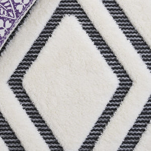 Safavieh Celebrity Power Loomed Turkish Runner Rug Neutral Geometric Hallway Accent Piece 2'-2" x 8'-0" CEL804H-28