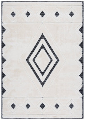 Safavieh Celebrity Power Loomed Turkish Runner Rug Neutral Geometric Hallway Accent Piece 5'-3" x 7'-6" CEL804H-5