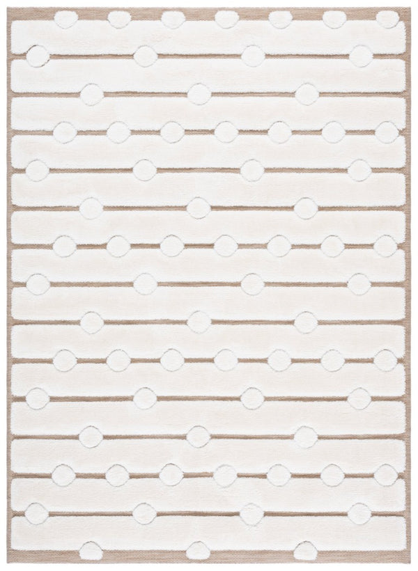 Safavieh Celebrity Solid Neutral Area Rug Power Loomed Polyester Blend for Living Room Floors CEL806B-5