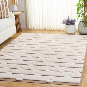 Safavieh Celebrity Solid Neutral Area Rug Power Loomed Polyester Blend for Living Room Floors CEL806B-5