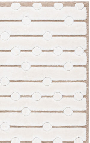Safavieh Celebrity Solid Neutral Area Rug Power Loomed Polyester Blend for Living Room Floors CEL806B-5
