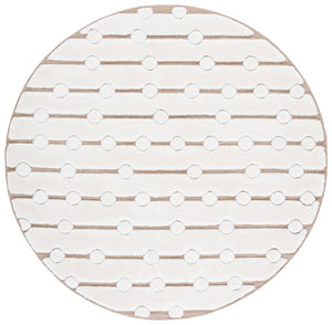 Safavieh Celebrity Ivory/Beige 8X10 Rug — Power-Loomed Turkey, Plush Polyester-Polypropylene Blend, Stain-Resistant CEL806B-8