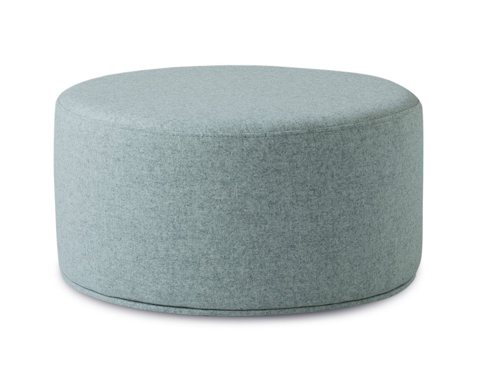Soho Concept Celine Pouf - Stylish 23.6" Wool & Boucle Fabric Ottoman With 10-year Guarantee, Made In Turkey Dark Grey,Silver  Soho-concept-dining-chair-13458