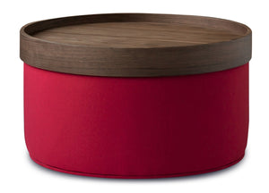 Soho Concept Celine Pouf -A: Stylish Versatile Seating In Premium Nubuck & Velvet Fabrics With 10-year Guarantee Red,Walnut  Soho-concept-dining-chair-13389