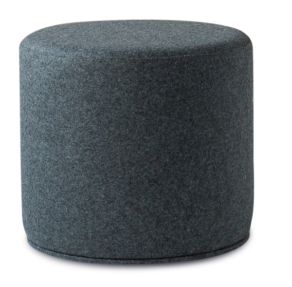 Soho Concept Celine Pouf-b: Stylish Dark Grey Wool Pouf With 10-year Guarantee, Supports 350 Lbs, Compact Design Dark Grey  Soho-concept-dining-chair-13413