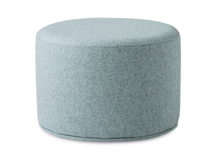 Soho Concept Celine Pouf - Stylish Compact Seating In Beige With 10-year Guarantee, Premium Wool & Boucle Fabric Silver  Soho-concept-dining-chair-13438