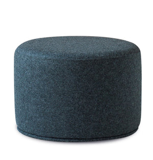 Soho Concept Celine Pouf - Stylish Compact Seating In Beige With 10-year Guarantee, Premium Wool & Boucle Fabric Dark Grey  Soho-concept-dining-chair-13440