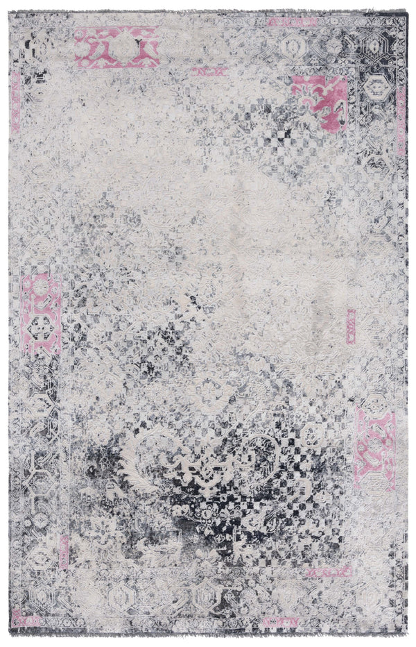 Safavieh Centennial Exquisite Hand-knotted Area Rug – Timeless Elegance In Plush Wool & Silk Blend Design Pink Wool,Silk Cen120c-10