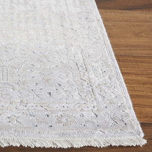 Safavieh Centennial Hand-knotted Area Rug – Luxurious Silk & Wool Blend For Elegant Home Décor Appeal Light Grey ,Beige 50% Silk,40% Wool,10% Cotton Cen901f-6