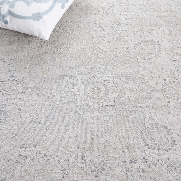 Safavieh Centennial Hand-knotted Area Rug – Luxurious Silk & Wool Blend For Elegant Home Décor Appeal Light Grey ,Beige 50% Silk,40% Wool,10% Cotton Cen901f-6