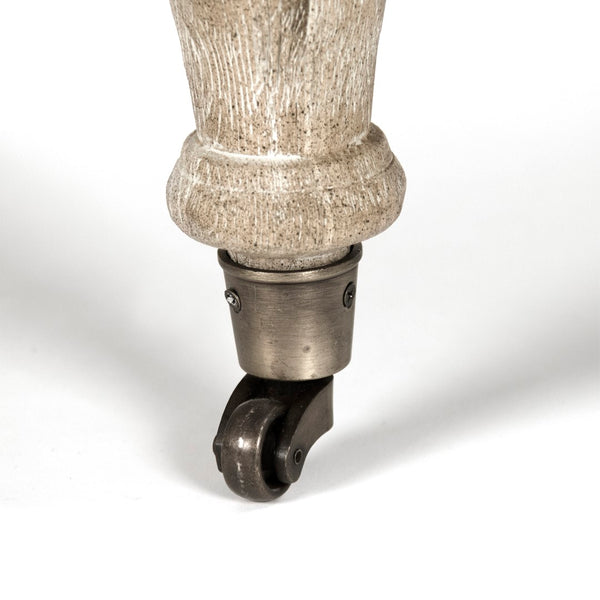 Amelie Slipper Chair Limed Grey Oak, Grey Linen CF003-Z E272 A048 Zentique