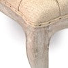Maison Tufted Ottoman Limed Grey Oak, Hemp Linen CF064 E272 H009 Zentique