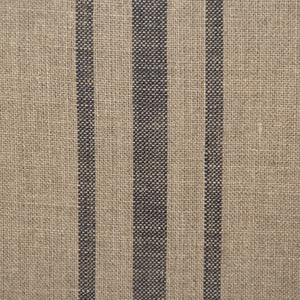 Zentique Liberte Deconstructed Arm Chair with Linen Upholstery and Solid Birch Frame for Cozy Modern Lounging Dry Finished Birch, Khaki Linen with Blue Pinstripe, Burlap CF139 513 A033 Blue Stripe