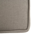 Crescenzo Single Bench Limed Grey Oak, Grey Linen CF162 E272 A048 Zentique