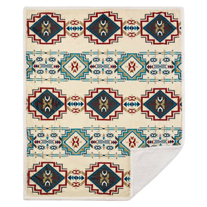 Hiend Accents Spirit Valley Campfire Sherpa Throw - Cozy Multicolor Blanket For Outdoor Adventures & Home Comfort Multi Color Front, 100% Polyester,Back, 100% Polyester (Sherpa Fabric) Cf2113th-os-oc