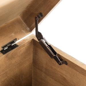 Zentique Stockage Bench – Elegant Oak Storage Seat With Natural Linen Upholstery For Stylish Home Decor Limed Grey Oak,Natural Linen Oak,Linen Cf235-z E272 A003