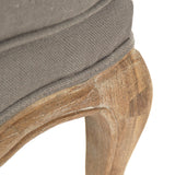 Bastille Arm Chair Limed Grey Oak, Grey Linen CFH004 E272 A048 Zentique