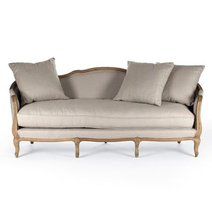 Maison Sofa Natural Oak, Natural Linen CFH007-3 E255 A003 Zentique