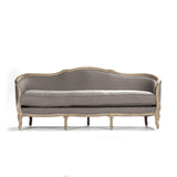 Maison Sofa Limed Grey Oak, Grey Linen CFH007-3 E272 A048 Zentique