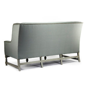 Zentique Aubert Linen Sofa with Birch Frame — Durable High-Res Foam Comfort, Removable Covers, Scandinavian Flair CFH010-3 432 I