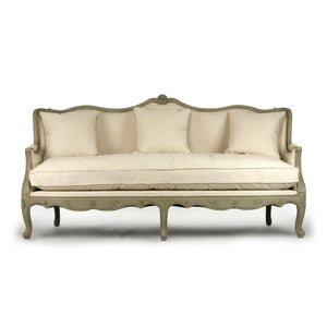 Zentique Adele Sofa with Birch Frame and Breathable Cotton Upholstery — Modern Comfort, Durable Support (98) CFH198-3 432 C020