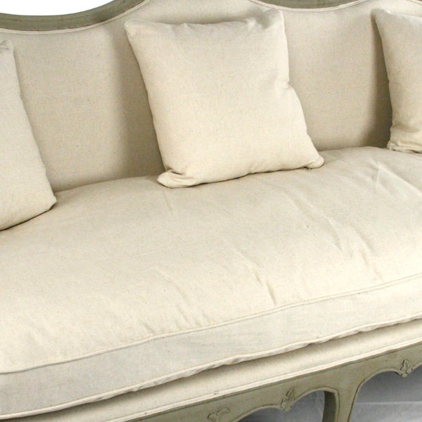 Zentique Adele Sofa with Birch Frame and Breathable Cotton Upholstery — Modern Comfort, Durable Support (98) CFH198-3 432 C020