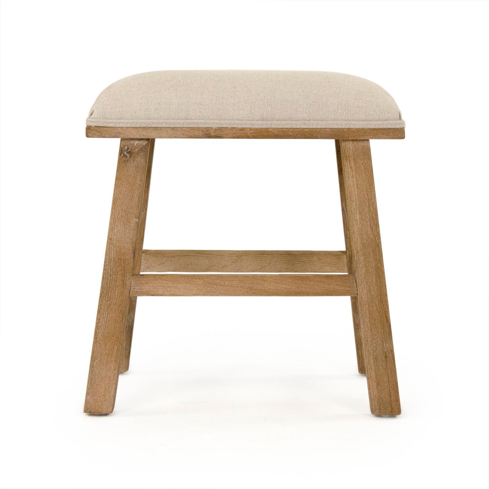 Jocelyn Stool Limed Grey Oak, Natural Linen CFH519 E272 A003 Zentique