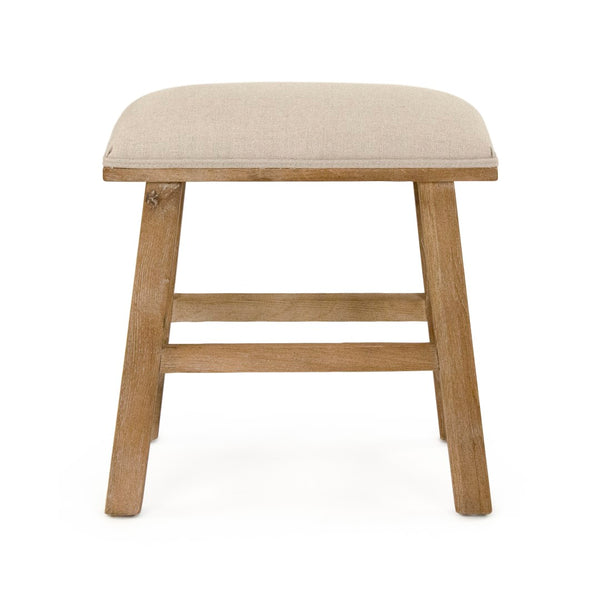 Jocelyn Stool Limed Grey Oak, Natural Linen CFH519 E272 A003 Zentique