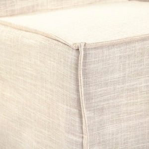 Zentique Jo Side Chair — Solid Beech Frame, Soft Polyester Seat, Tapered Legs, Natural Finish for Modern Homes CFH566 E993 C128