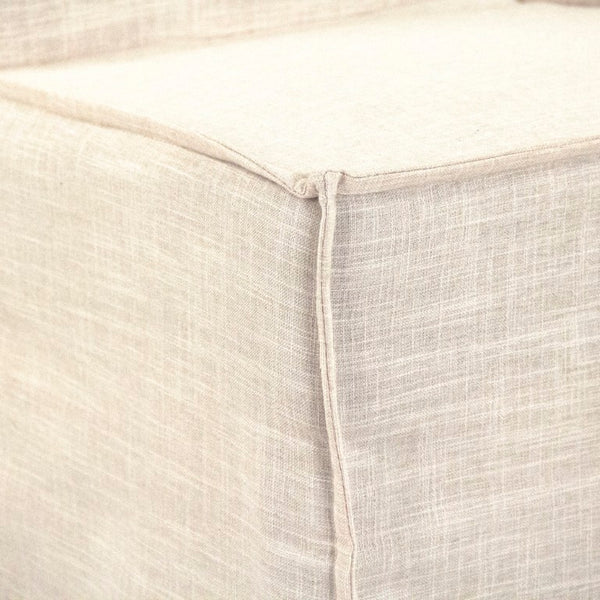 Zentique Jo Side Chair — Solid Beech Frame, Soft Polyester Seat, Tapered Legs, Natural Finish for Modern Homes CFH566 E993 C128