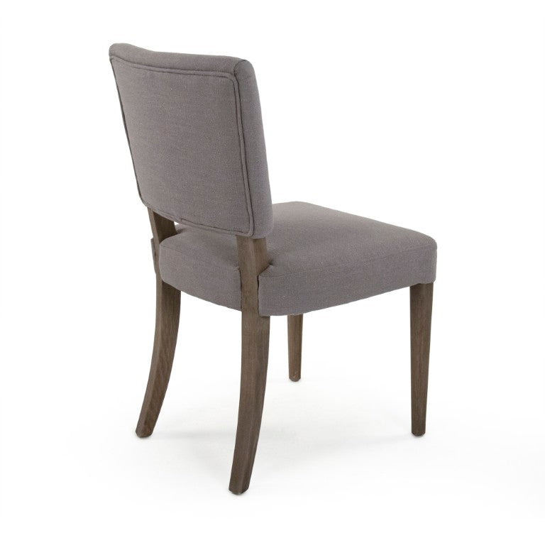 Zentique George Side Chair — Compact Upholstered Beech Frame Dining & Desk Seat, Ergonomic, Durable Comfort CFH586 E993 C132
