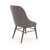 Derek Side Chair Weathered Beech, Light-Grey Polyester CFH599 E993 C132 Zentique